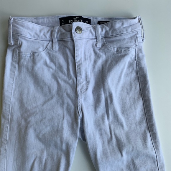 White Hollister High Rise Jegging - Picture 3 of 5